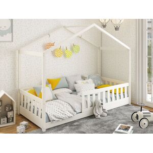 Noomi Froya Evolutionary House Bed in White Size: EU Single White EU Single Noomi Froya Evolutionary House Bed in White Size: EU Single White EU Single