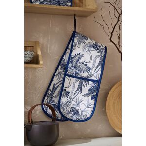 Ulster Weavers 'Willow Toile' Trees Print Double Oven Glove in Blue Blue Ulster Weavers 'Willow Toile' Trees Print Double Oven Glove in Blue Blue