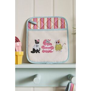 Ulster Weavers 'Cool Cats' Cats Print 100% Cotton Pot Mitt Multicolor Ulster Weavers 'Cool Cats' Cats Print 100% Cotton Pot Mitt Multicolor