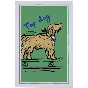 Ulster Weavers 'Top Dog' Dogs Print 100% Cotton Tea Towel Multicolor Ulster Weavers 'Top Dog' Dogs Print 100% Cotton Tea Towel Multicolor