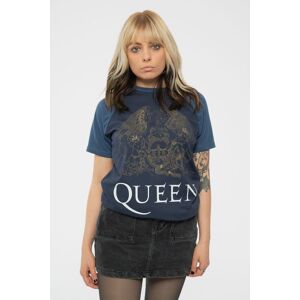 HeyRusty Queen Crest Blue Large - T-Shirt HeyRusty Queen Crest Blue Large - T-Shirt