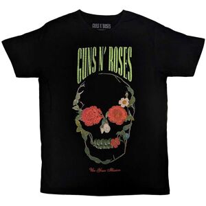 Guns N' Roses Rose Skull Black T-Shirt - Unisex Guns N' Roses Rose Skull Black T-Shirt - Unisex