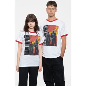 Twenty One Pilots Side Stand Ringer T-Shirt in White Size: Medium White M Twenty One Pilots Side Stand Ringer T-Shirt in White Size: Medium White M