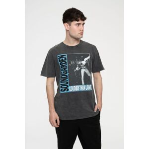Soundgarden Louder Than Love Stone Wash T-Shirt in Grey Size: 2XL Grey 2XL Soundgarden Louder Than Love Stone Wash T-Shirt in Grey Size: 2XL Grey 2XL
