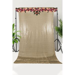 Neel Blue Shiny Sequin Backdrop Glitter Curtain - 4x9FT in Metallic Gold Metallic Gold Neel Blue Shiny Sequin Backdrop Glitter Curtain - 4x9FT in Metallic Gold Metallic Gold