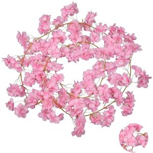 Neel Blue Artificial Silk Cherry Blossom Haning Vine - 144 Head - Baby Pink - 180cm long Pink Neel Blue Artificial Silk Cherry Blossom Haning Vine - 144 Head - Baby Pink - 180cm long Pink