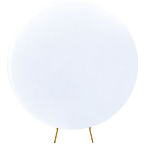 Neel Blue Round Arch Stand Spandex Backdrop Cover for Photography Background - 150cm in White White Neel Blue Round Arch Stand Spandex Backdrop Cover for Photography Background - 150cm in White White