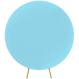 Neel Blue Round Arch Stand Spandex Backdrop Cover for Photography Background - 200cm in Baby Blue Baby Blue Neel Blue Round Arch Stand Spandex Backdrop Cover for Photography Background - 200cm in Baby Blue Baby Blue