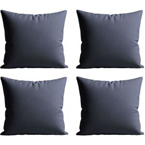 Snug City Waterproof Outdoor Garden Patio Cushion Cover & Inner Square Pack Of 4 in Dark Grey Size: 60 cm x 60 cm Dark Grey 60 cm x 60 cm Snug City Waterproof Outdoor Garden Patio Cushion Cover & Inner Square Pack Of 4 in Dark Grey Size: 60 cm x 60 cm Dark Grey 60 cm x 60 cm