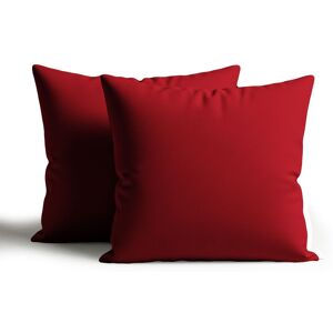 Snug City Waterproof Outdoor Garden Patio Cushion Cover & Inner Square Pack Of 2 in Red Size: 45 cm x 45 cm Red 45 cm x 45 cm Snug City Waterproof Outdoor Garden Patio Cushion Cover & Inner Square Pack Of 2 in Red Size: 45 cm x 45 cm Red 45 cm x 45 cm