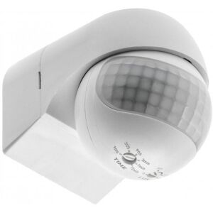 CGC Lighting Surface Mount Microwave Motion Sensor IP44 White Wall or Ceiling Mount White CGC Lighting Surface Mount Microwave Motion Sensor IP44 White Wall or Ceiling Mount White