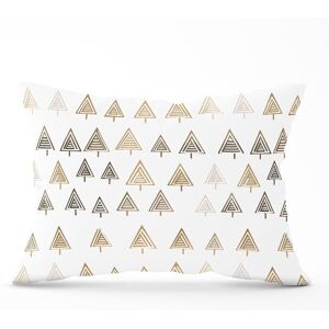 Warren Reed - Designer Geometric Christmas Tree Pattern Cushions in White Size: 60 cm x 60 cm White 60 cm x 60 cm Warren Reed - Designer Geometric Christmas Tree Pattern Cushions in White Size: 60 cm x 60 cm White 60 cm x 60 cm