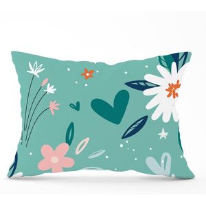 Warren Reed - Designer Garden Summer Flowers Cushions in Blue Size: 33 cm x 48 cm Blue 33 cm x 48 cm Warren Reed - Designer Garden Summer Flowers Cushions in Blue Size: 33 cm x 48 cm Blue 33 cm x 48 cm