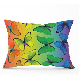 Warren Reed - Designer Multicoloured Butterfly Pattern Cushions in Green Size: 33 cm x 48 cm Green 33 cm x 48 cm Warren Reed - Designer Multicoloured Butterfly Pattern Cushions in Green Size: 33 cm x 48 cm Green 33 cm x 48 cm