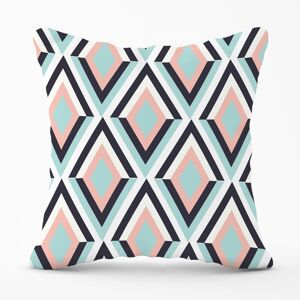 Warren Reed - Designer Zig Zag Abstract Pattern Outdoor Cushion in Blue Size: 45 cm x 45 cm Blue 45 cm x 45 cm Warren Reed - Designer Zig Zag Abstract Pattern Outdoor Cushion in Blue Size: 45 cm x 45 cm Blue 45 cm x 45 cm