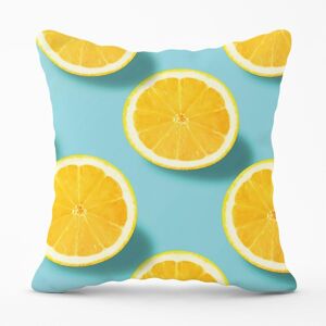 Warren Reed - Designer Fresh Lemons Outdoor Cushion in Blue Size: 45 cm x 45 cm Blue 45 cm x 45 cm Warren Reed - Designer Fresh Lemons Outdoor Cushion in Blue Size: 45 cm x 45 cm Blue 45 cm x 45 cm