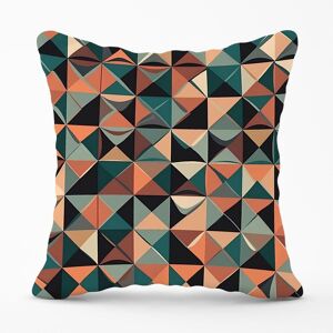 Warren Reed - Designer Geometric Print Pattern Outdoor Cushion in Green Size: 45 cm x 45 cm Green 45 cm x 45 cm Warren Reed - Designer Geometric Print Pattern Outdoor Cushion in Green Size: 45 cm x 45 cm Green 45 cm x 45 cm