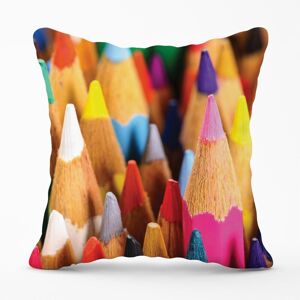 Warren Reed - Designer Colouring Pencils Outdoor Cushion in Pink Size: 60 cm x 60 cm Pink 60 cm x 60 cm Warren Reed - Designer Colouring Pencils Outdoor Cushion in Pink Size: 60 cm x 60 cm Pink 60 cm x 60 cm