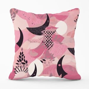 Warren Reed - Designer Abstract Pink Moon Pattern Outdoor Cushion Size: 60 cm x 60 cm Pink 60 cm x 60 cm Warren Reed - Designer Abstract Pink Moon Pattern Outdoor Cushion Size: 60 cm x 60 cm Pink 60 cm x 60 cm