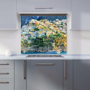Warren Reed - Designer Positano, Amalfi Coast Kitchen Splashback in Green Size: 700mm x 750mm Green 700mm x 750mm Warren Reed - Designer Positano, Amalfi Coast Kitchen Splashback in Green Size: 700mm x 750mm Green 700mm x 750mm