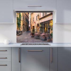 Warren Reed - Designer Cozy Rome Street Kitchen Splashback Size: 700mm x 650mm Multicolor 700mm x 650mm Warren Reed - Designer Cozy Rome Street Kitchen Splashback Size: 700mm x 650mm Multicolor 700mm x 650mm