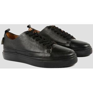 The Wolf Men's Knightsbridge Leather Smart Trainers in Black Size: 8 Black 8 The Wolf Men's Knightsbridge Leather Smart Trainers in Black Size: 8 Black 8