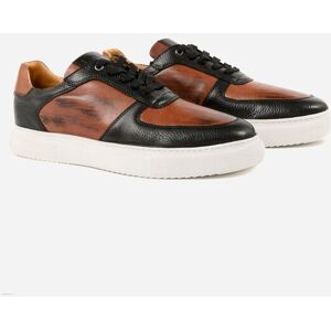 The Wolf Men's Brixton Leather Casual Trainers in Black Size: 8 Black 8 The Wolf Men's Brixton Leather Casual Trainers in Black Size: 8 Black 8