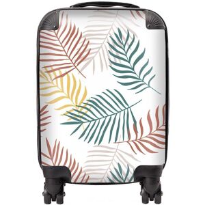 Warren Reed - Designer Palm Branches In Natural Colors Suitcase in Green Size: Small Green Small Warren Reed - Designer Palm Branches In Natural Colors Suitcase in Green Size: Small Green Small