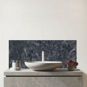 Warren Reed - Designer Luxury Slate Grey Quartz Effect Glass Bathroom Splashback Grey Warren Reed - Designer Luxury Slate Grey Quartz Effect Glass Bathroom Splashback Grey