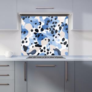 Warren Reed - Designer Blue Camouflage Pattern Kitchen Splashback Size: 900mm x 650mm Blue 900mm x 650mm Warren Reed - Designer Blue Camouflage Pattern Kitchen Splashback Size: 900mm x 650mm Blue 900mm x 650mm