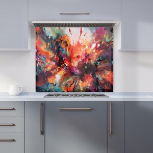 Warren Reed - Designer A Vibrant Abstract Painting Of Halloween Kitchen Splashback in Orange Size: 600mm x 600mm Orange 600mm x 600mm Warren Reed - Designer A Vibrant Abstract Painting Of Halloween Kitchen Splashback in Orange Size: 600mm x 600mm Orange 600mm x 600mm