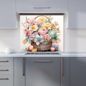 Warren Reed - Designer Easter Watercolour Basket Kitchen Splashback Size: 900mm x 750mm Multicolor 900mm x 750mm Warren Reed - Designer Easter Watercolour Basket Kitchen Splashback Size: 900mm x 750mm Multicolor 900mm x 750mm