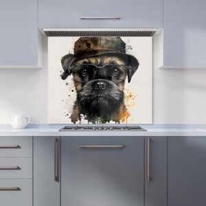 Warren Reed - Designer Border Terrier Dog Kitchen Splashback Size: 600mm x 750mm Multicolor 600mm x 750mm Warren Reed - Designer Border Terrier Dog Kitchen Splashback Size: 600mm x 750mm Multicolor 600mm x 750mm
