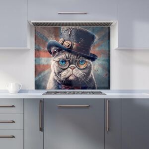 Warren Reed - Designer British Shorthair Cat Kitchen Splashback Size: 900mm x 650mm Multicolor 900mm x 650mm Warren Reed - Designer British Shorthair Cat Kitchen Splashback Size: 900mm x 650mm Multicolor 900mm x 650mm