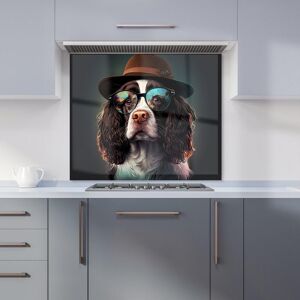 Warren Reed - Designer Springer Spaniel Dog Splashart Kitchen Splashback Size: 600mm x 650mm Multicolor 600mm x 650mm Warren Reed - Designer Springer Spaniel Dog Splashart Kitchen Splashback Size: 600mm x 650mm Multicolor 600mm x 650mm