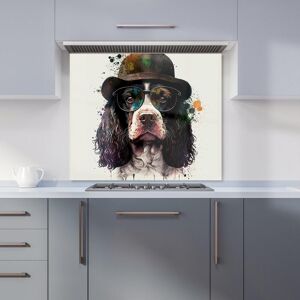 Warren Reed - Designer Springer Spaniel Dog Kitchen Splashback Size: 600mm x 600mm Multicolor 600mm x 600mm Warren Reed - Designer Springer Spaniel Dog Kitchen Splashback Size: 600mm x 600mm Multicolor 600mm x 600mm