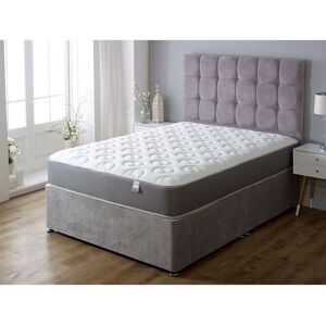 Starlight Beds Ying & Yang Hybrid Mattress 20cm Luxurious Deep Cool Touch Fabric in Grey Size: EU Single Grey EU Single Starlight Beds Ying & Yang Hybrid Mattress 20cm Luxurious Deep Cool Touch Fabric in Grey Size: EU Single Grey EU Single