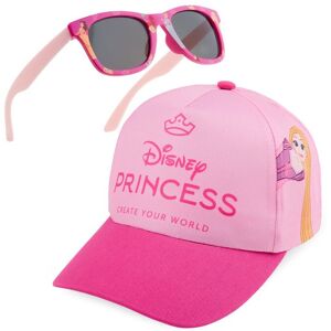 Disney Women's Princess Sunglasses Baseball Cap Set Summer Sun Hat UV400 in Pink Pink One Size Disney Women's Princess Sunglasses Baseball Cap Set Summer Sun Hat UV400 in Pink Pink One Size