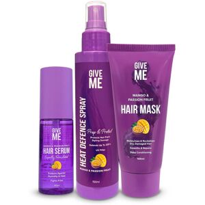 Give Me Hair Prep & Protect Gift Set - Mango & Passion Fruit in Purple Size: 3 Purple 3 Give Me Hair Prep & Protect Gift Set - Mango & Passion Fruit in Purple Size: 3 Purple 3