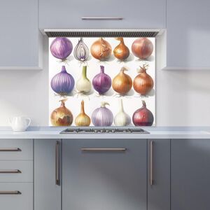 Warren Reed - Designer Onion Spectrum: Nature's Palette Kitchen Splashback Size: 900mm x 750mm Multicolor 900mm x 750mm Warren Reed - Designer Onion Spectrum: Nature's Palette Kitchen Splashback Size: 900mm x 750mm Multicolor 900mm x 750mm