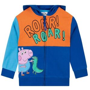 Peppa Pig Boy's George Pig Hoodie in Blue Size: 7-8 Years Blue 7-8 Years Peppa Pig Boy's George Pig Hoodie in Blue Size: 7-8 Years Blue 7-8 Years