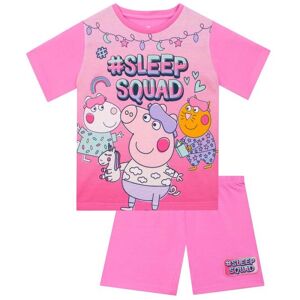 Peppa Pig Girl's Short Sleeve Pyjama Set in Pink Size: 18-24 m Pink 18-24 m Peppa Pig Girl's Short Sleeve Pyjama Set in Pink Size: 18-24 m Pink 18-24 m