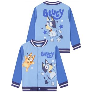 Bluey Boy's And Bingo Bomber Jacket in Blue Size: 5-6 Years Blue 5-6 Years Bluey Boy's And Bingo Bomber Jacket in Blue Size: 5-6 Years Blue 5-6 Years