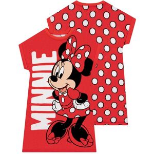 Disney Girl's Minnie Mouse Nightdress in Red Size: 6-7 Years Red 6-7 Years Disney Girl's Minnie Mouse Nightdress in Red Size: 6-7 Years Red 6-7 Years
