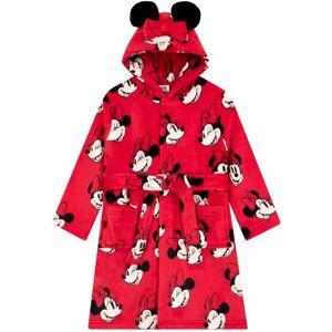 Disney Girl's Minnie Mouse Dressing Gown 3D Ears & Bow in Red Size: 6-7 Years Red 6-7 Years Disney Girl's Minnie Mouse Dressing Gown 3D Ears & Bow in Red Size: 6-7 Years Red 6-7 Years