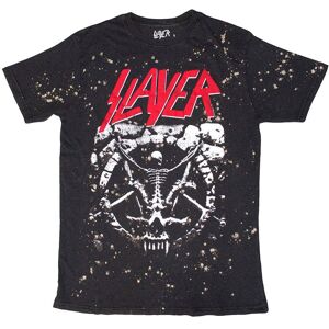 Slayer Divine Splatter Tie Dye T-Shirt in Black Size: 2XL Black 2XL Slayer Divine Splatter Tie Dye T-Shirt in Black Size: 2XL Black 2XL