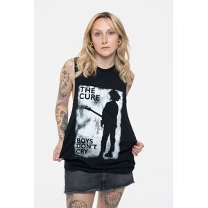 Cure Boys Dont Cry Vest Top in Black Size: Large Black L Cure Boys Dont Cry Vest Top in Black Size: Large Black L