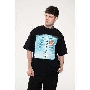 Red Hot Chili Peppers X Ray Limited Edition 999 Only Oversized Boxy T-Shirt in Black Size: Small Black S Red Hot Chili Peppers X Ray Limited Edition 999 Only Oversized Boxy T-Shirt in Black Size: Small Black S
