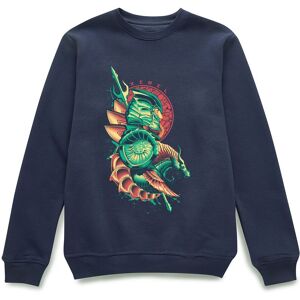 Aquaman Official Movie Xebel Sweatshirt - Navy Size: XL Navy XL Aquaman Official Movie Xebel Sweatshirt - Navy Size: XL Navy XL