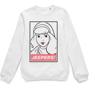 Scooby Doo Official Jeepers Sweatshirt - White Size: 2XL White 2XL Scooby Doo Official Jeepers Sweatshirt - White Size: 2XL White 2XL